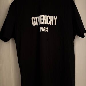Givenchy Black and White Logo Tee